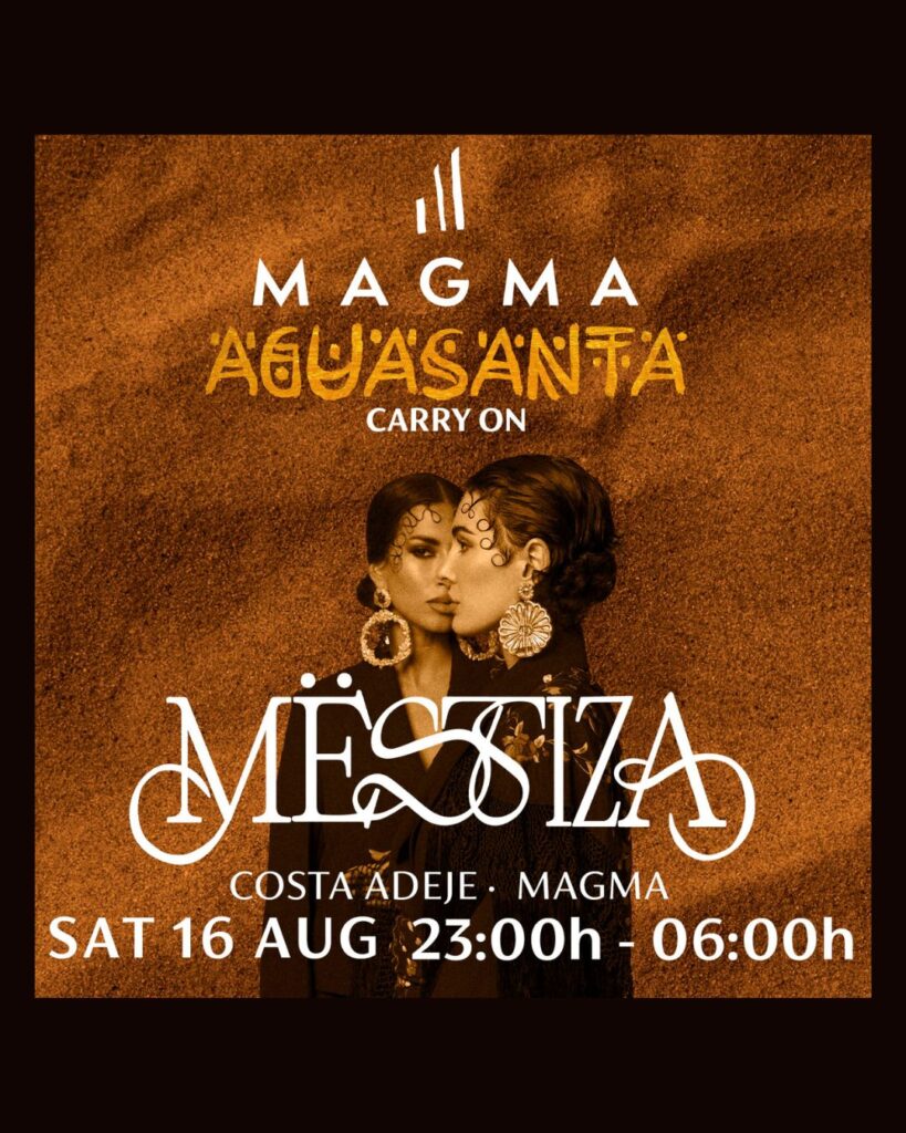 MESTIZA en Tenerife MAGMA| 16 Agosto 2025