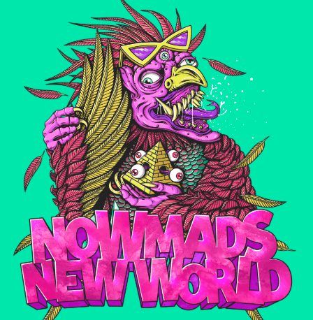 Logo Nowmads escenario elrow Tenerife XXL 2026