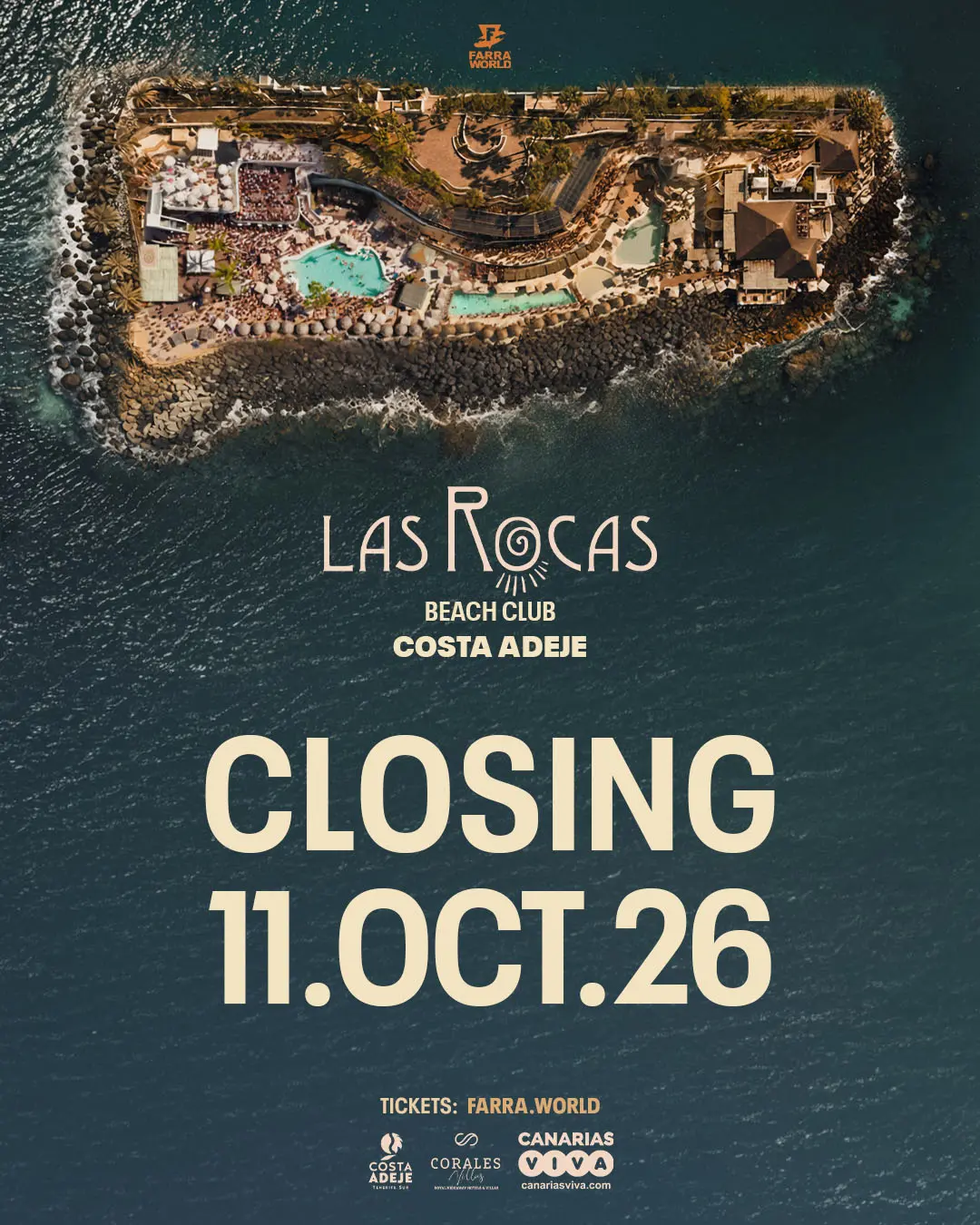 Closing Las Rocas Beach Club · 11 de octubre de 2026