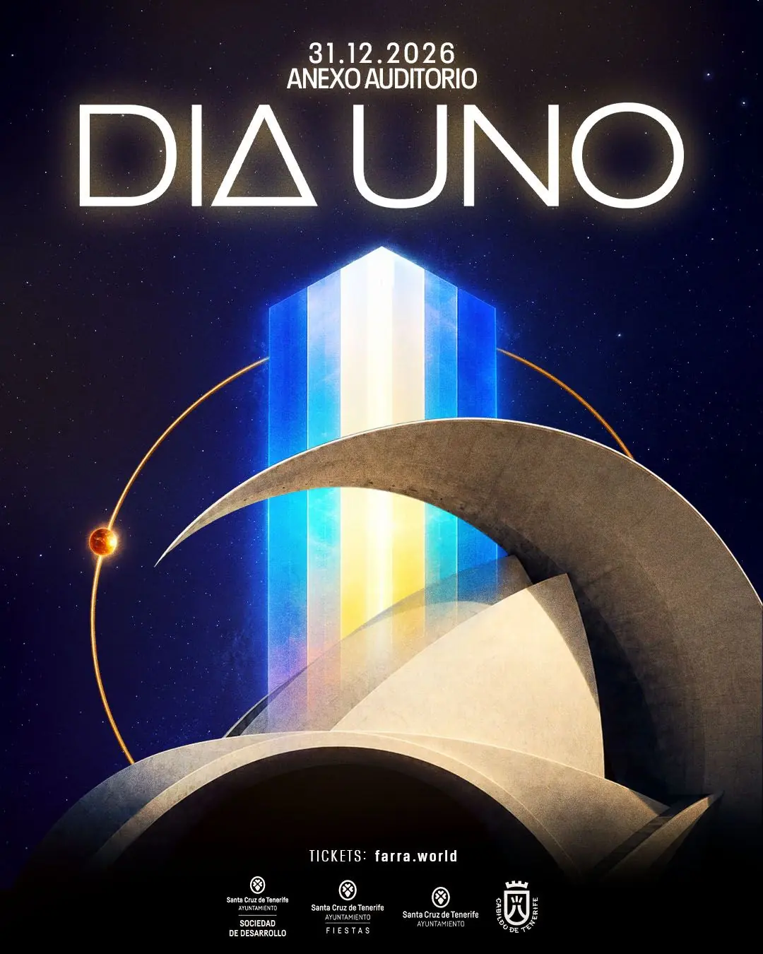 DÍA UNO · Nochevieja 31.12.2026 · Anexo Auditorio